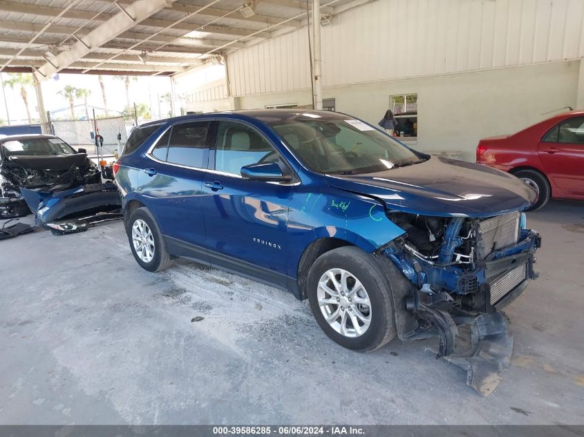 2020 Chevrolet Equinox Fwd Lt 1.5L Turbo VIN: 2GNAXKEV4L6187875 Lot: 39586285