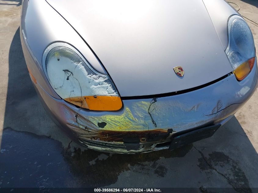 2001 Porsche Boxster S VIN: WP0CB29881U662348 Lot: 39586294