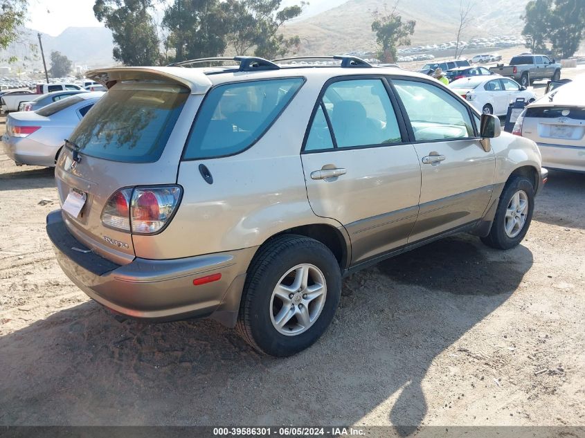 2002 Lexus Rx 300 300 VIN: JTJGF10UX20141969 Lot: 39586301