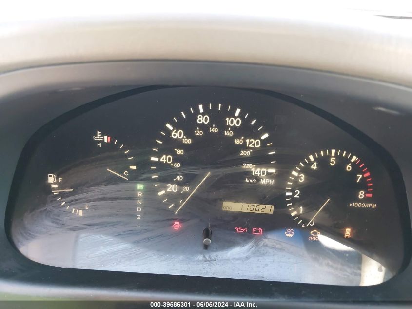 2002 Lexus Rx 300 300 VIN: JTJGF10UX20141969 Lot: 39586301