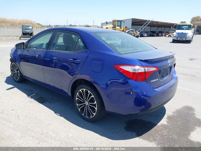 2016 Toyota Corolla S Plus VIN: 5YFBURHE1GP397235 Lot: 39586310