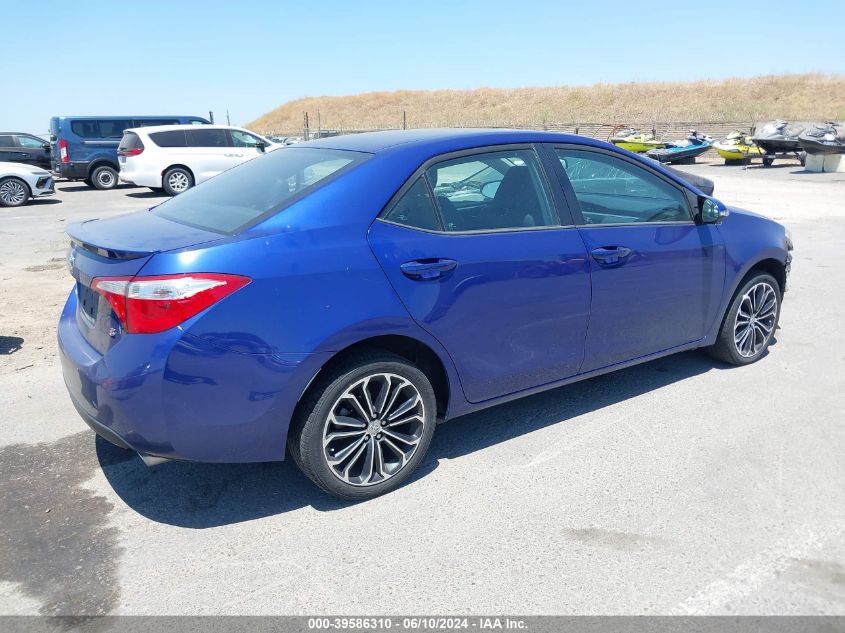 2016 Toyota Corolla S Plus VIN: 5YFBURHE1GP397235 Lot: 39586310