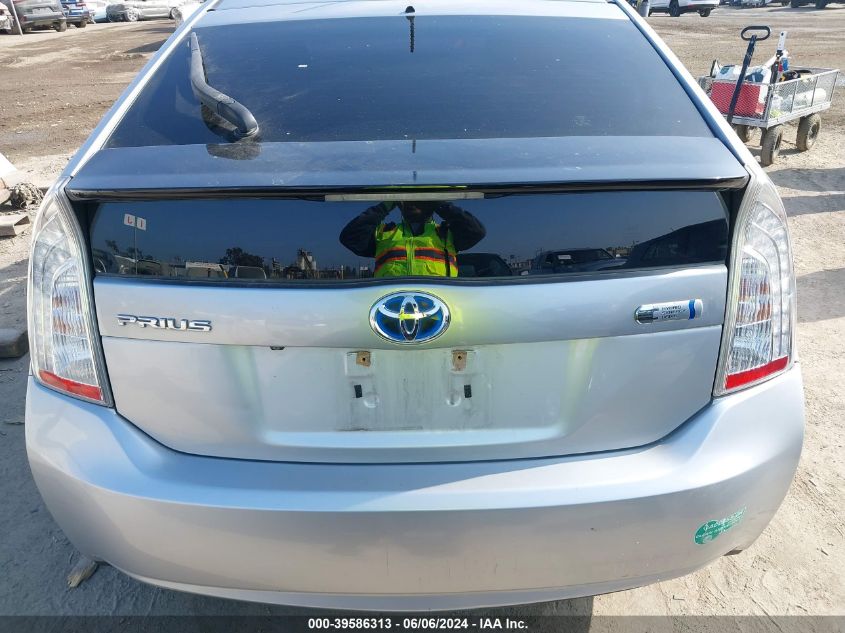 2015 Toyota Prius Plug-In Base (Cvt) VIN: JTDKN3DPXF3066078 Lot: 39586313