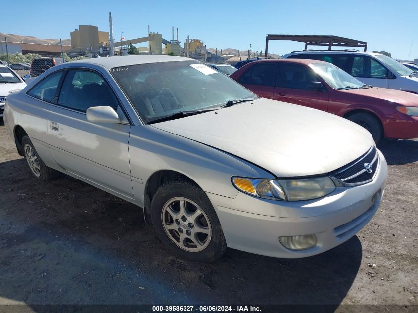 2000 Toyota Camry Solara Se VIN: 2T1CG28P3YC273960 Lot: 39586327