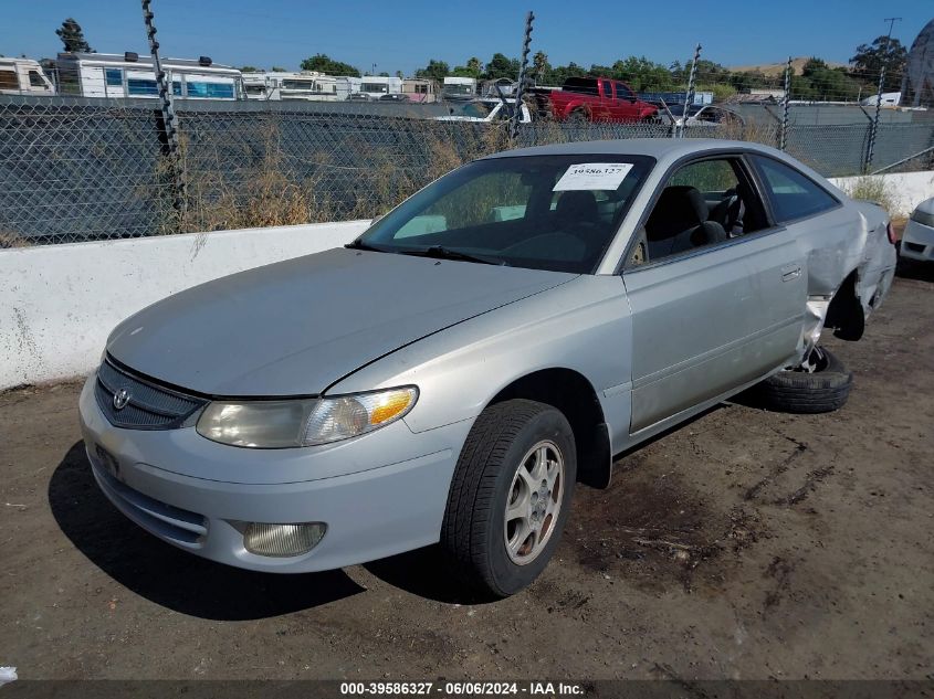 2000 Toyota Camry Solara Se VIN: 2T1CG28P3YC273960 Lot: 39586327