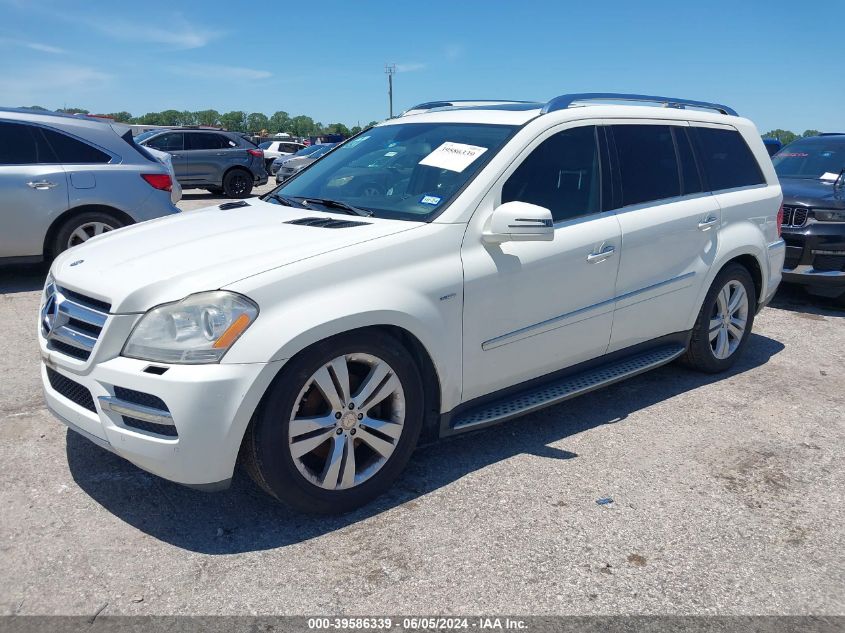 2012 Mercedes-Benz Gl 350 Bluetec 4Matic VIN: 4JGBF2FE9CA782959 Lot: 39586339