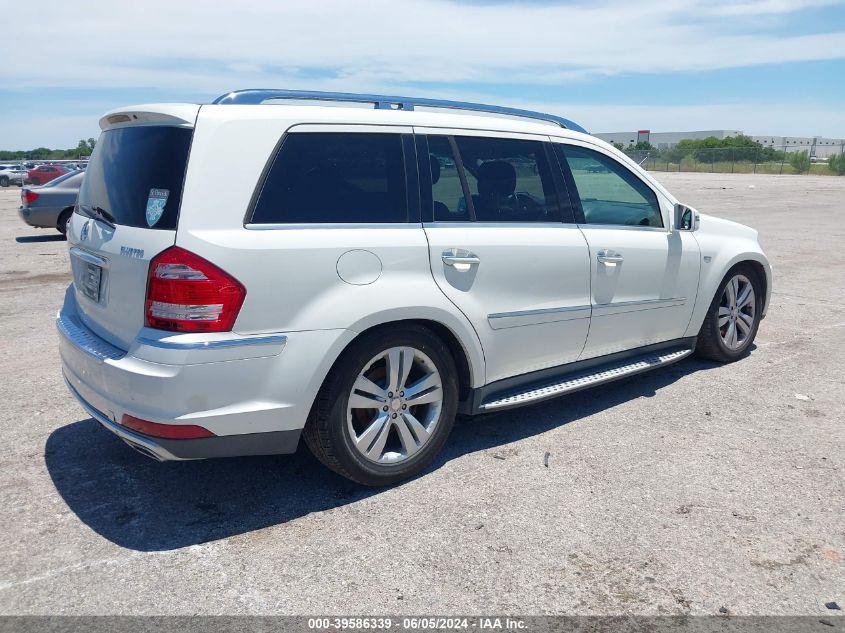 2012 Mercedes-Benz Gl 350 Bluetec 4Matic VIN: 4JGBF2FE9CA782959 Lot: 39586339