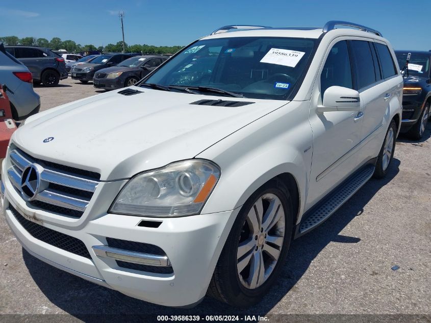 2012 Mercedes-Benz Gl 350 Bluetec 4Matic VIN: 4JGBF2FE9CA782959 Lot: 39586339