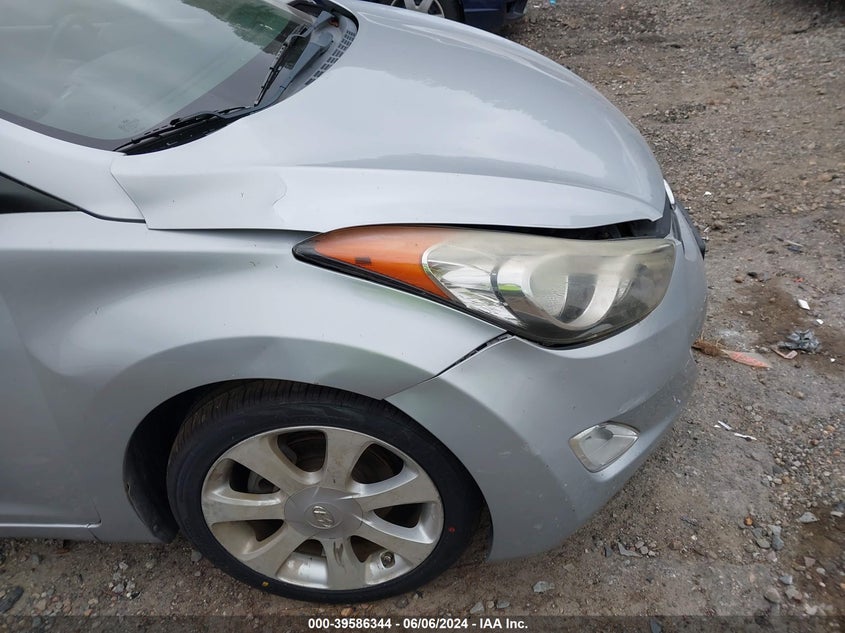 2012 Hyundai Elantra Limited VIN: 5NPDH4AE5CH102171 Lot: 39586344