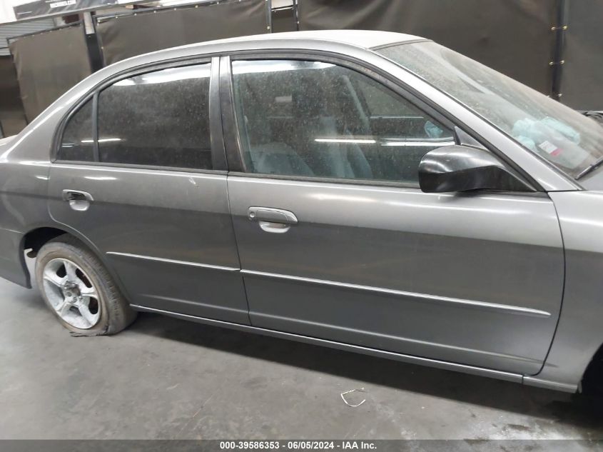 2004 Honda Civic Lx VIN: 2HGES16524H531857 Lot: 39586353