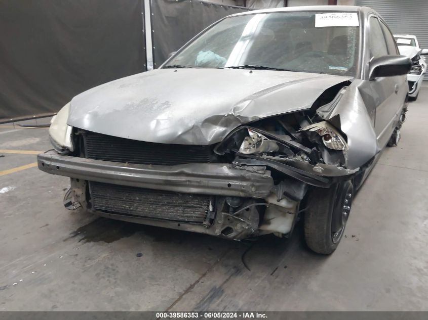 2004 Honda Civic Lx VIN: 2HGES16524H531857 Lot: 39586353