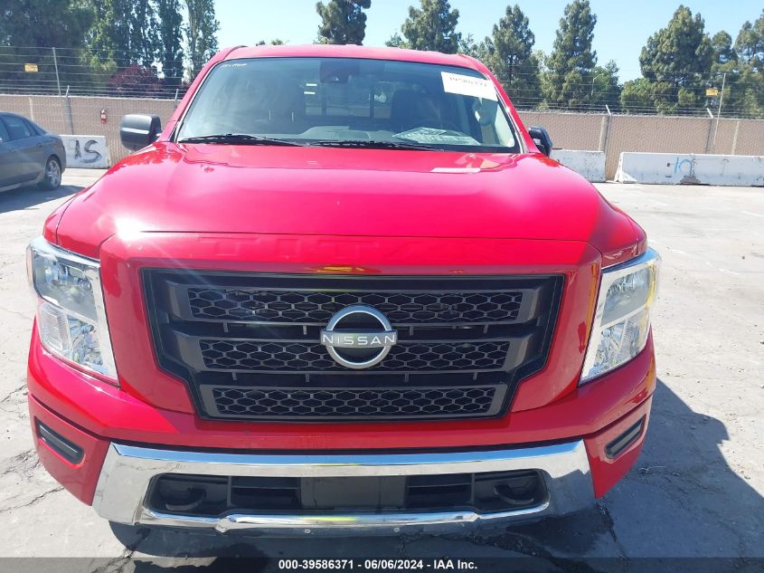 2023 Nissan Titan Sv 4X4 VIN: 1N6AA1EC9PN110226 Lot: 39586371