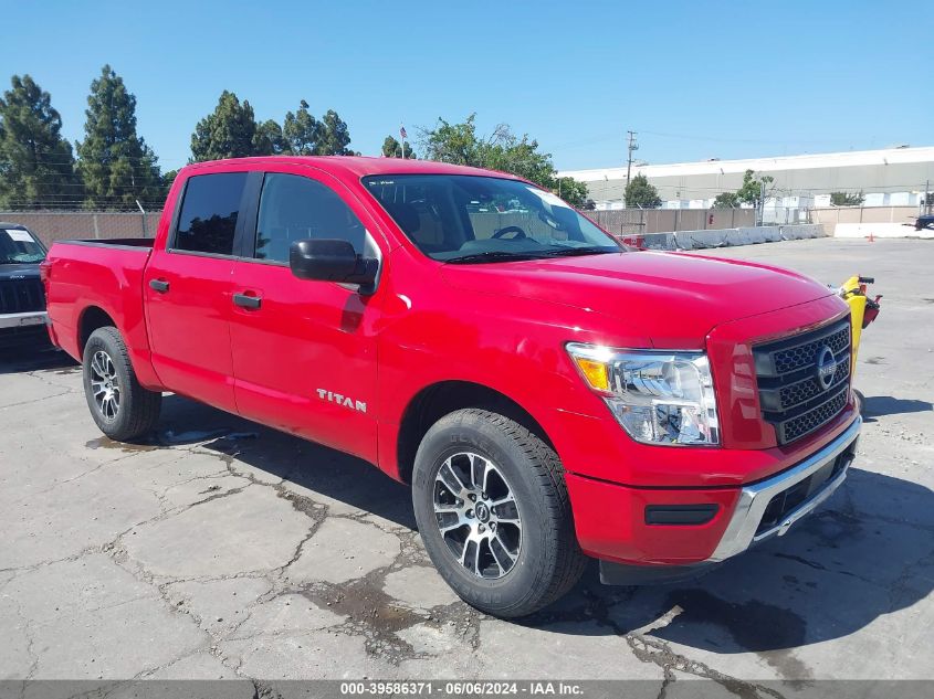 2023 Nissan Titan Sv 4X4 VIN: 1N6AA1EC9PN110226 Lot: 39586371