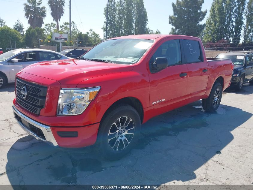 2023 Nissan Titan Sv 4X4 VIN: 1N6AA1EC9PN110226 Lot: 39586371