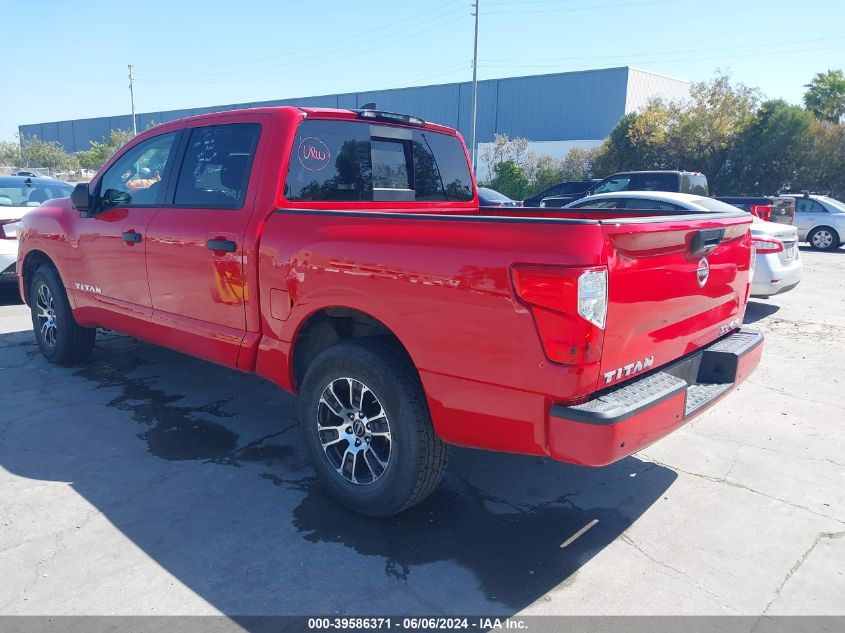 2023 Nissan Titan Sv 4X4 VIN: 1N6AA1EC9PN110226 Lot: 39586371