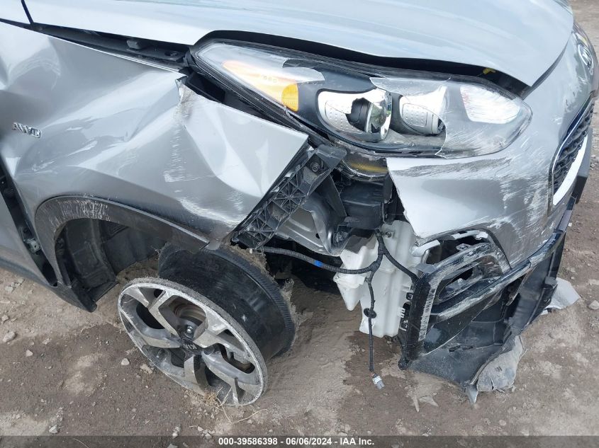 2021 Kia Sportage Lx VIN: KNDPMCAC9M7898687 Lot: 39586398