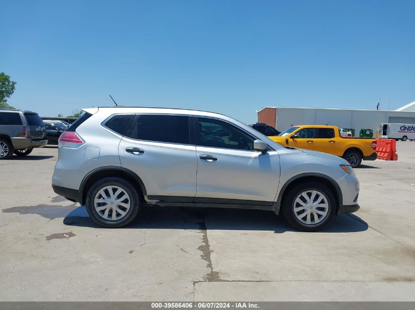 2016 Nissan Rogue S VIN: JN8AT2MTXGW012485 Lot: 39586406