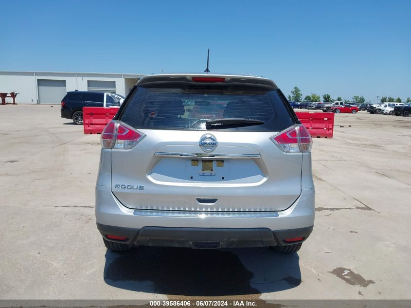 2016 Nissan Rogue S VIN: JN8AT2MTXGW012485 Lot: 39586406