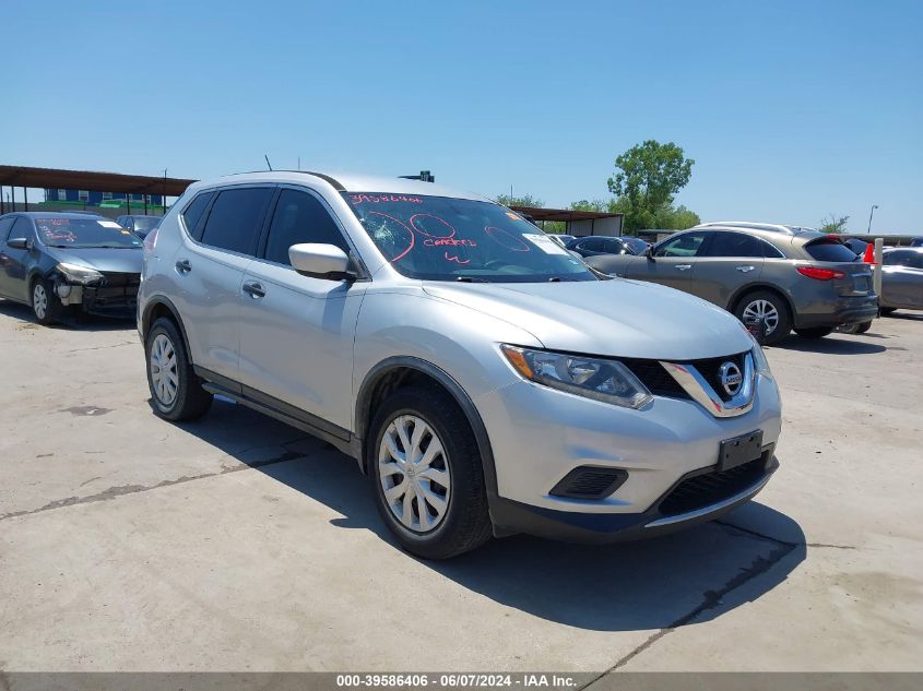 2016 Nissan Rogue S VIN: JN8AT2MTXGW012485 Lot: 39586406