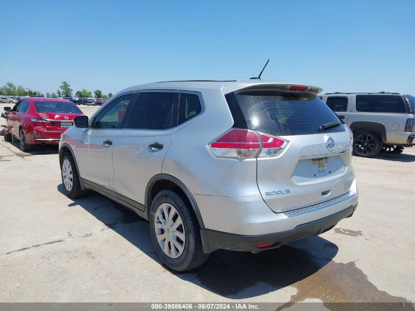 2016 Nissan Rogue S VIN: JN8AT2MTXGW012485 Lot: 39586406