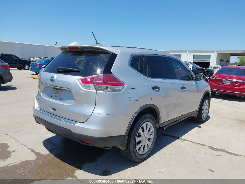 2016 Nissan Rogue S VIN: JN8AT2MTXGW012485 Lot: 39586406