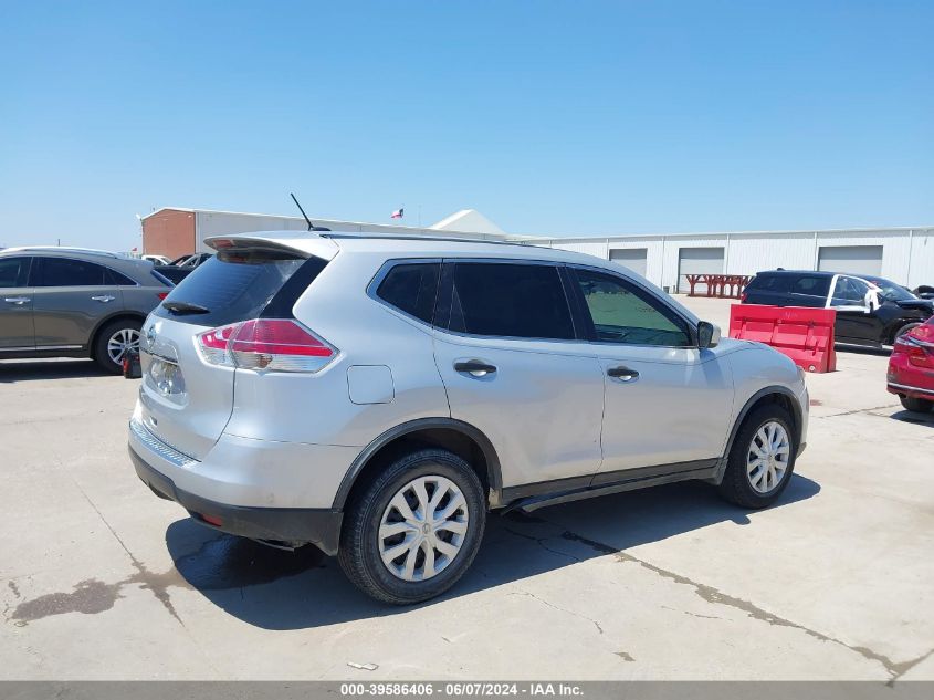 2016 Nissan Rogue S VIN: JN8AT2MTXGW012485 Lot: 39586406