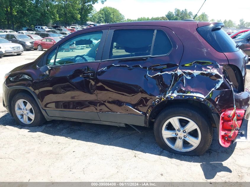 2020 Chevrolet Trax Fwd Ls VIN: KL7CJKSB8LB348719 Lot: 39586408
