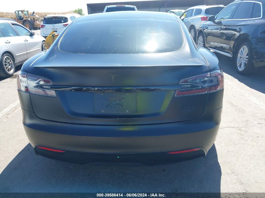 2021 Tesla Model S Plaid Tri Motor All-Wheel Drive VIN: 5YJSA1E67MF453337 Lot: 39586414