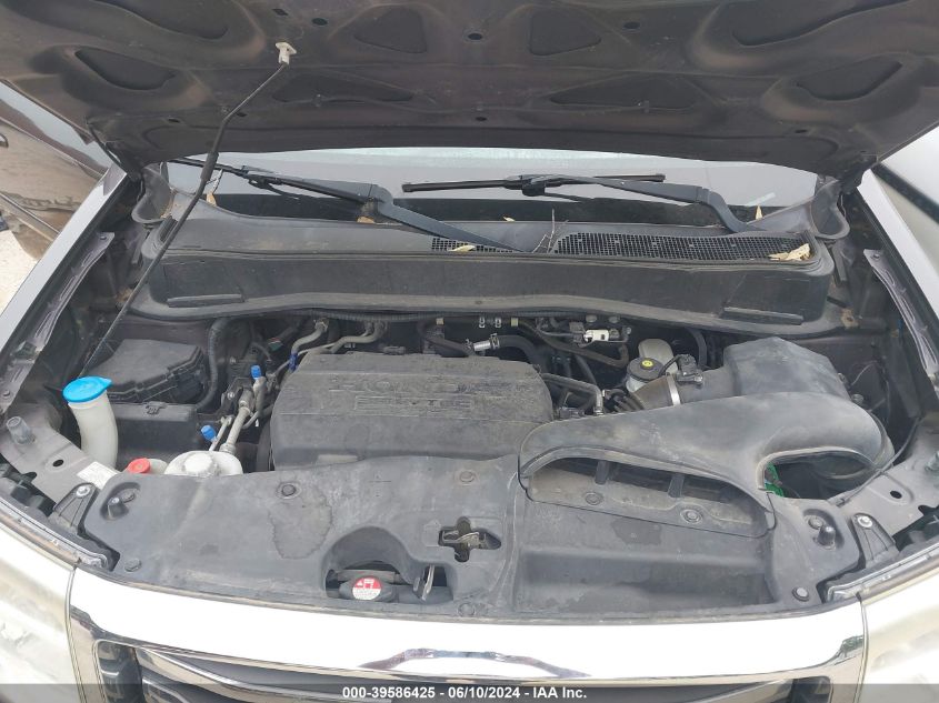 2012 Honda Pilot Ex-L VIN: 5FNYF3H67CB038939 Lot: 39586425