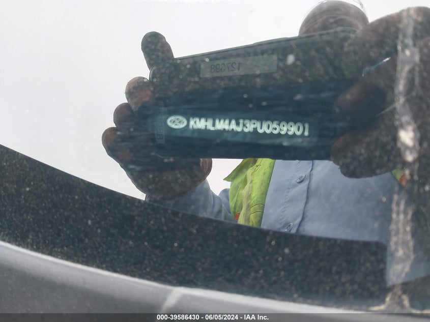 KMHLM4AJ3PU059901 2023 Hyundai Elantra Hybrid Blue