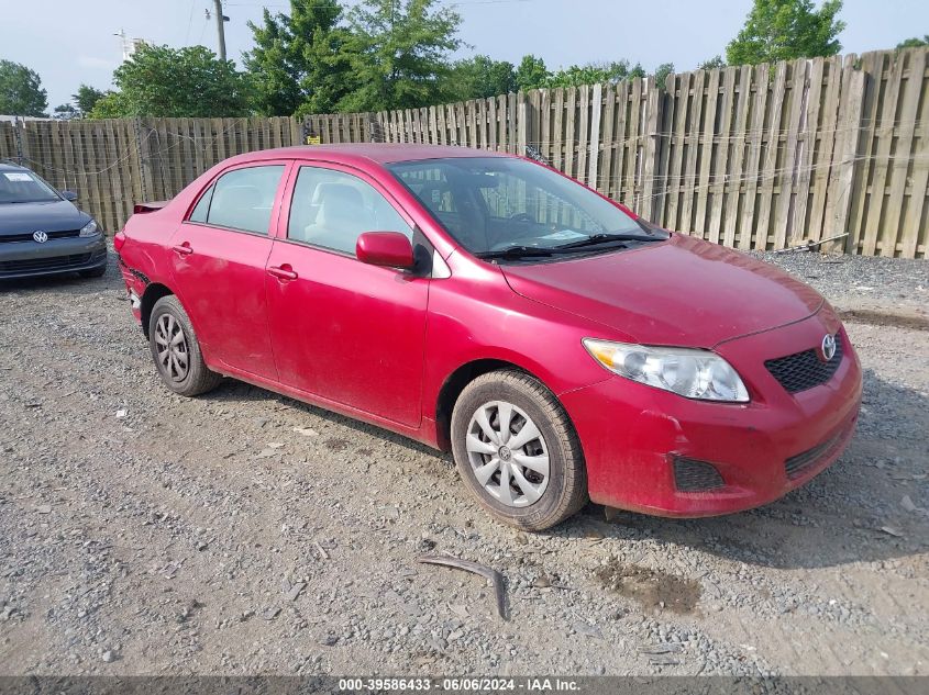 2009 Toyota Corolla Le VIN: 2T1BU40E69C141433 Lot: 39586433