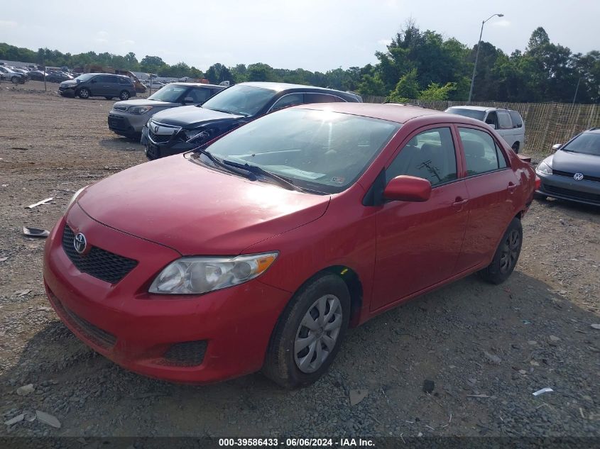 2009 Toyota Corolla Le VIN: 2T1BU40E69C141433 Lot: 39586433