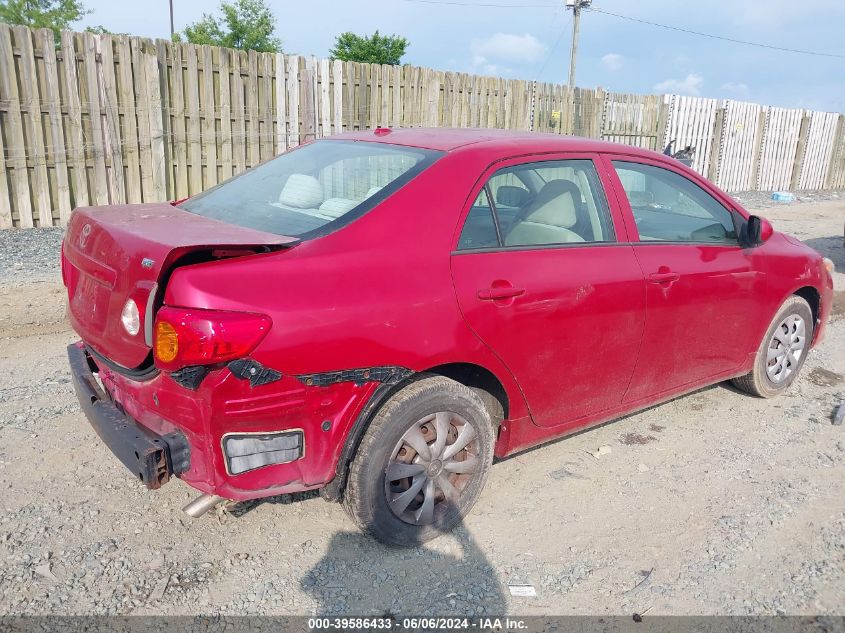 2009 Toyota Corolla Le VIN: 2T1BU40E69C141433 Lot: 39586433