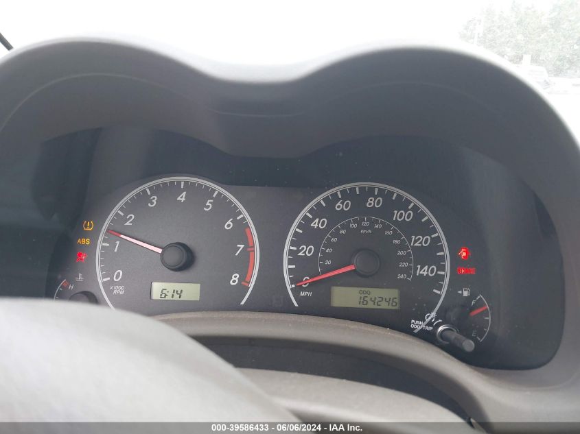 2009 Toyota Corolla Le VIN: 2T1BU40E69C141433 Lot: 39586433