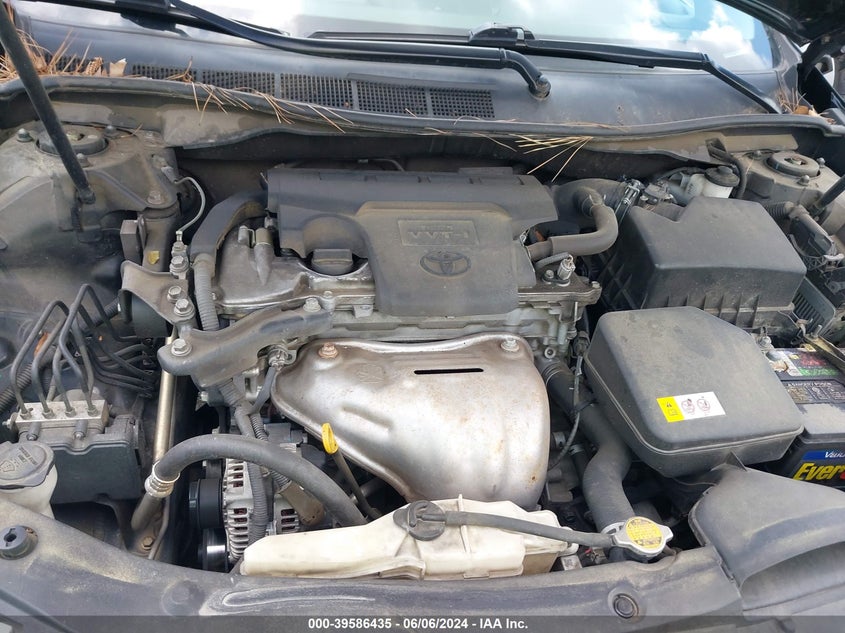 2012 Toyota Camry Le VIN: 4T1BF1FK8CU585554 Lot: 39586435