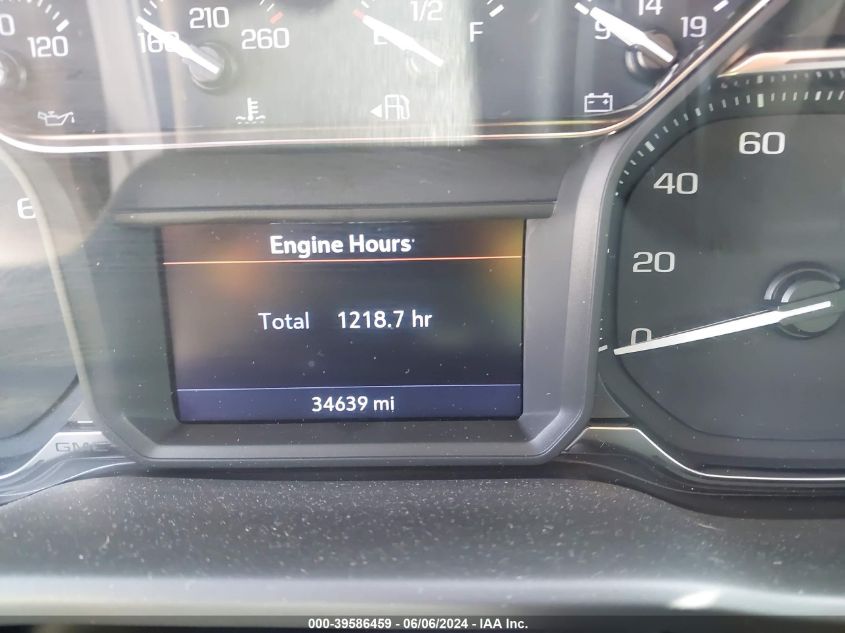 2021 GMC Sierra 1500 VIN: 1GTP8BED5MZ433177 Lot: 39586459