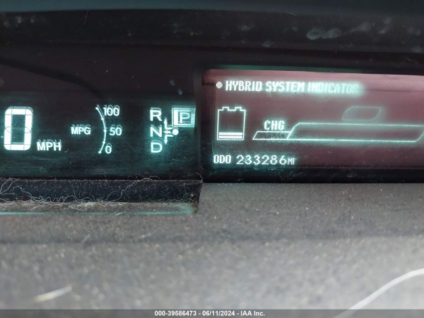 2010 Toyota Prius Iii VIN: JTDKN3DU5A0060608 Lot: 39586473