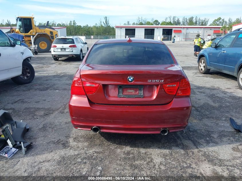 2011 BMW 335D VIN: WBAPN7C56BA949658 Lot: 39586495