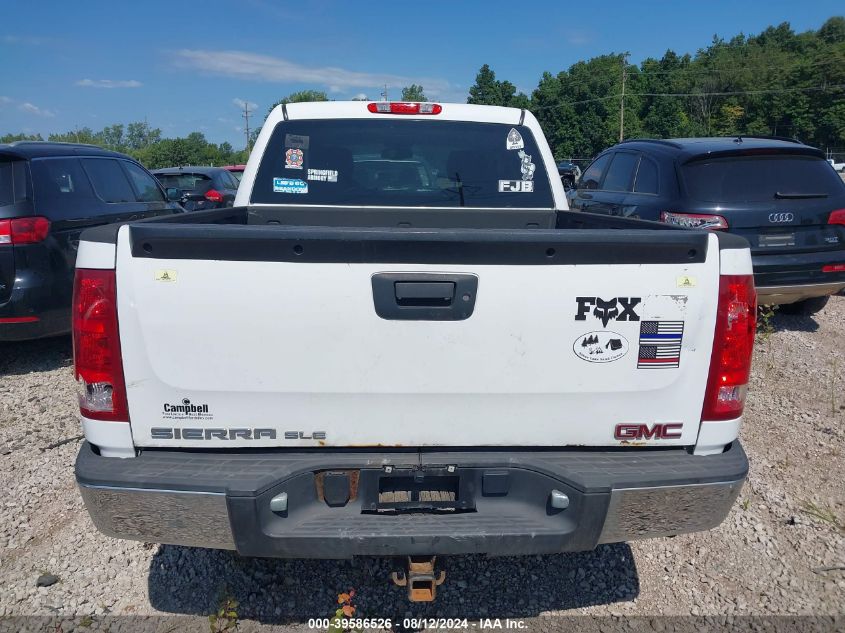 2013 GMC Sierra 1500 Sle VIN: 3GTP2VE71DG373173 Lot: 39586526