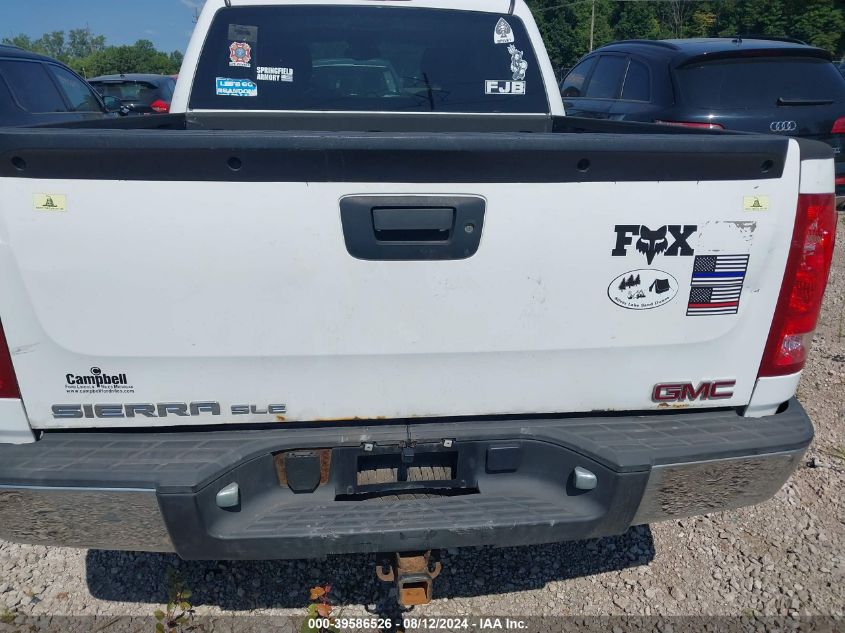 2013 GMC Sierra 1500 Sle VIN: 3GTP2VE71DG373173 Lot: 39586526