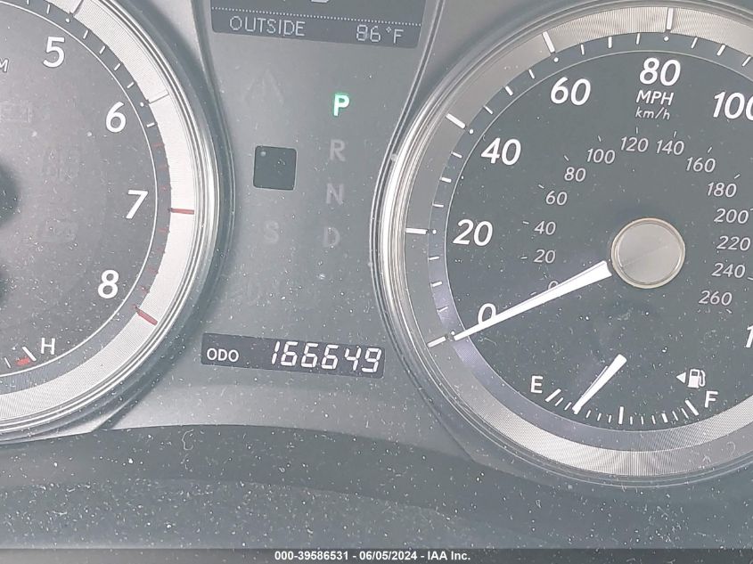 2010 Lexus Es 350 350 VIN: JTHBK1EG1A2353723 Lot: 39586531