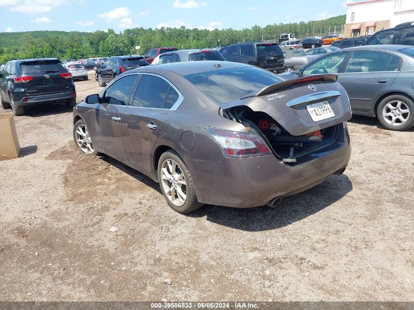 2012 Nissan Maxima 3.5 Sv VIN: 1N4AA5AP4CC836719 Lot: 39586533