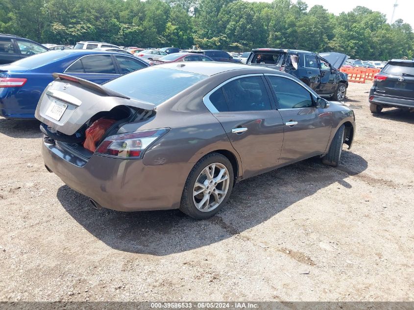 2012 Nissan Maxima 3.5 Sv VIN: 1N4AA5AP4CC836719 Lot: 39586533