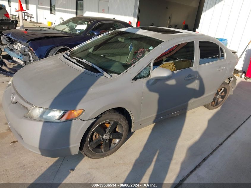 2006 Honda Civic Ex VIN: 1HGFA16876L059601 Lot: 39586534