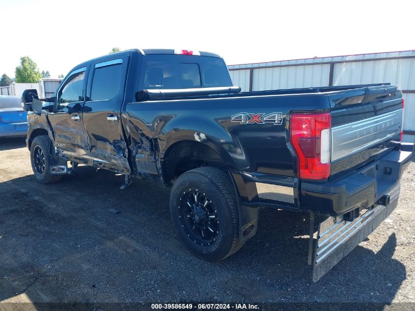 2019 Ford F-350 Limited VIN: 1FT8W3BT8KEC00835 Lot: 39586549