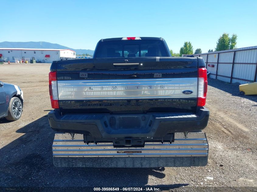 2019 Ford F-350 Limited VIN: 1FT8W3BT8KEC00835 Lot: 39586549