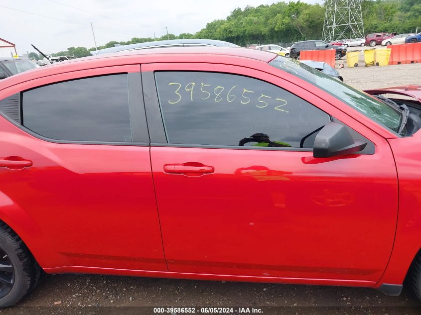 2014 Dodge Avenger Se VIN: 1C3CDZABXEN220928 Lot: 39586552