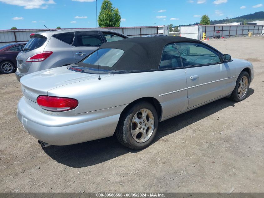 2000 Chrysler Sebring Jxi VIN: 3C3EL55H8YT212253 Lot: 39586555