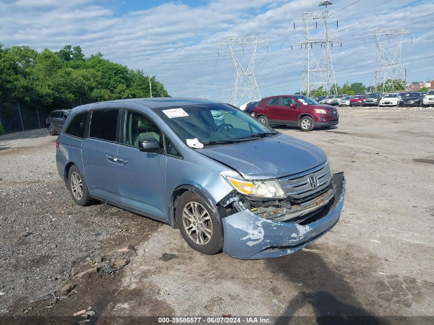 2012 Honda Odyssey Ex-L VIN: 5FNRL5H65CB036132 Lot: 39586577