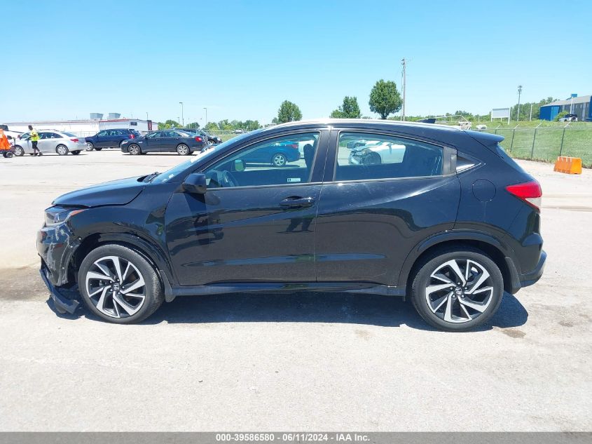 2019 Honda Hr-V Sport VIN: 3CZRU6H1XKG729773 Lot: 39586580